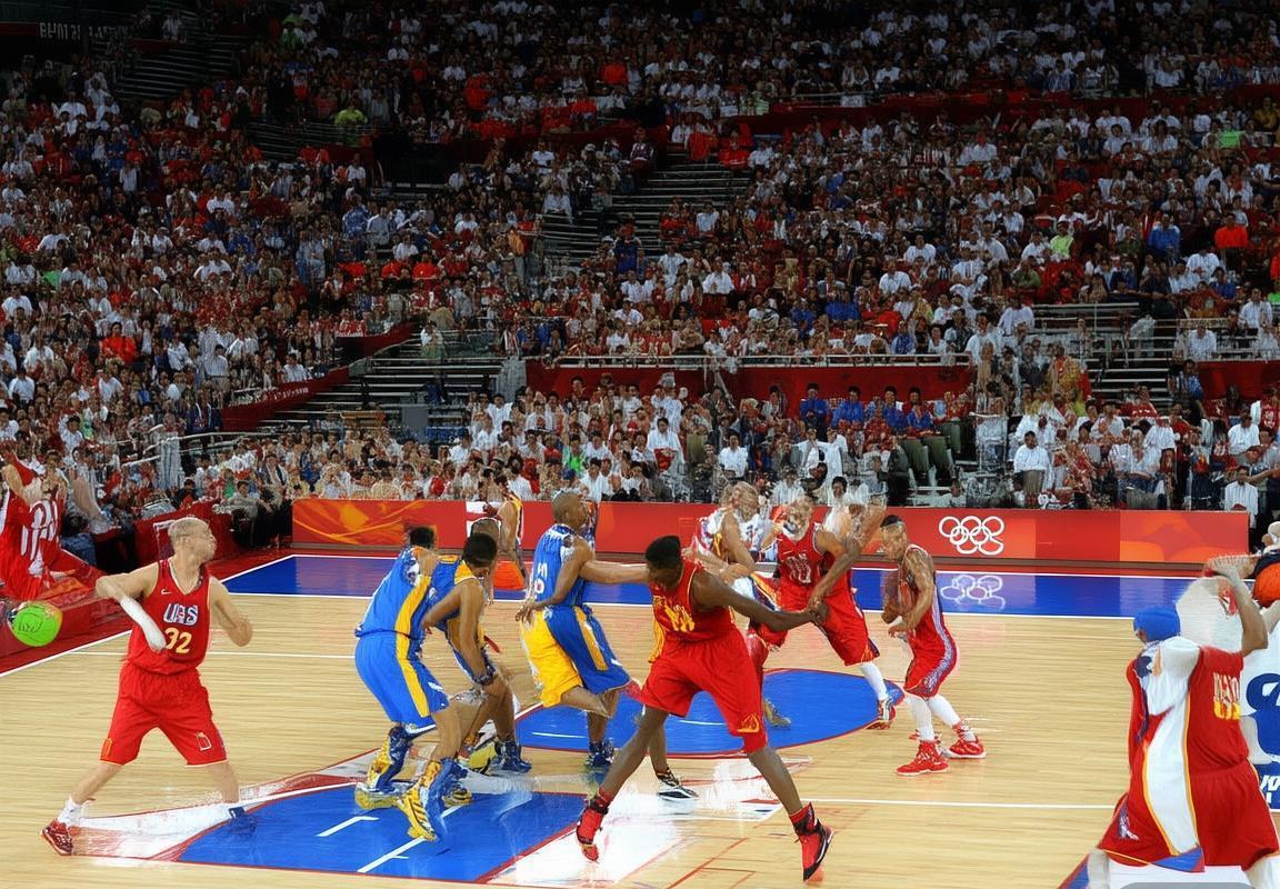 2008奥运男篮巅峰对决：梦八队VS斗牛士军团经典回顾(图1)