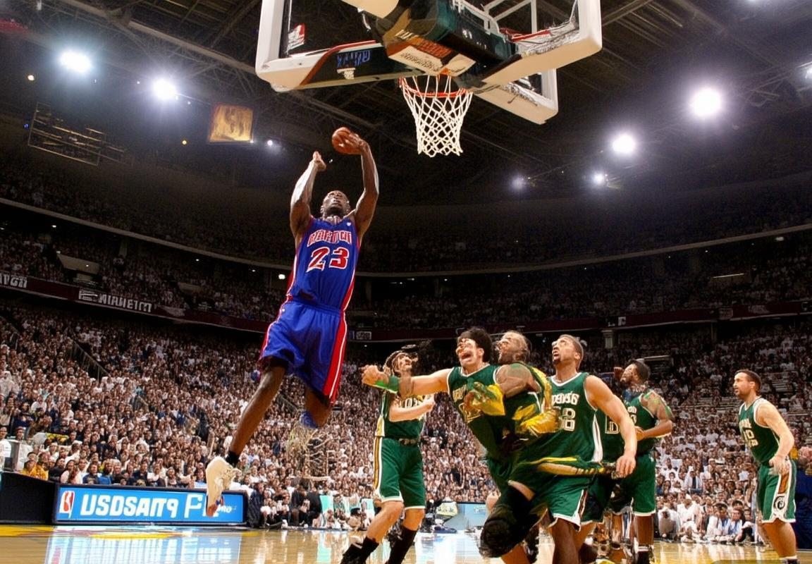 2004年NBA总决赛：活塞逆袭夺冠传奇回顾(图1)