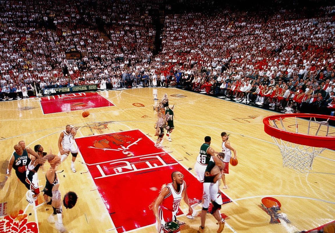 1998年NBA总决赛：乔丹绝杀封神，公牛王朝谢幕与NBA全球化影响(图1)
