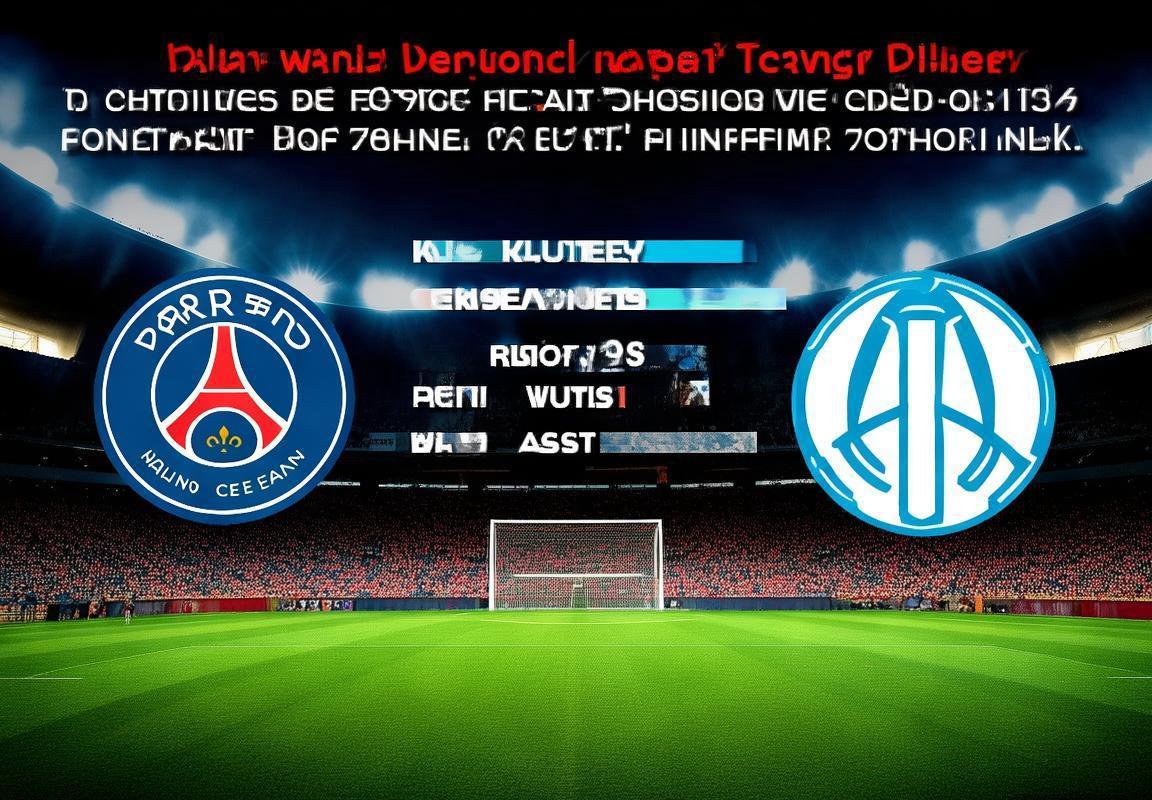 巴黎圣日耳曼VS马赛：赛前深度解析与悬念前瞻(图2)